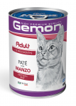 Gemon Cat Adult Pate with Beef 400 g | 8009470299961