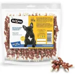 Hau & Miau Dog Pausesnack Beef Paste Wrapped Rawhide Sticks 500 g | 5904479081612