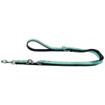 Hunter Leather leash Lizzard 13/200,  blue/black | 4016739419897