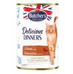 Butchers Cat Delicious Dinners Chunks in Jelly with Game 400 g | 5011792007325
