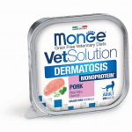 Monge VetSolution Feline Dermatosis Monoprotein Pork 100 g | 8009470014601