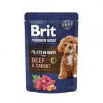 Brit Premium By Nature Dog Beef & Carrot in Gravy 85 g | 8595602572441