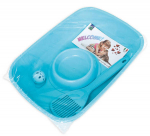 Starter set for kittens Welcome - toilet, scoop, bowl, toy. 37,5x27x8 cm, various colors | 8016040805002