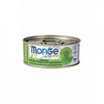 Monge Cat Supreme Senior Tuna Flakes with Brown Rice and Matcha Green Tea 80 g | 8009470007825