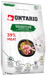 Ontario Cat Adult Sensitive / Derma Duck & Lamb 400 g | 8595091792917