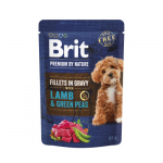 Brit Premium By Nature Dog Lamb & Green Peas in Gravy 85 g | 8595602572465
