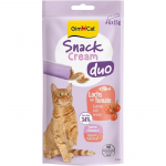 GimCat Snack Cream Duo Salmon with Tomato 6x15 g | 4002064422541