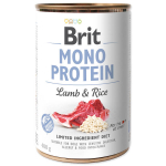 BRIT CARE Mono Protein Lamb & Rise 400g - konservi suņiem | 8595602555352