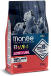 Monge Dog BWild Low Grain All Breeds Puppy & Junior Deer 12 kg | 8009470011891