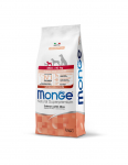 Monge Dog Mini Puppy and Junior Monoprotein Salmon with Rice 7.5 kg | 8009470011068