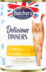 Butchers Cat Delicious Dinners Chunks in Jelly with Chicken 400 g | 5011792007561