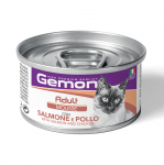 Gemon Cat Adult Mousse with Salmon and Chicken 85 g | 8009470301015