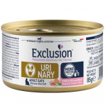 Exclusion Urinary Stress konservtoit kassidele sealihaga, hernestega ja riisiga 85 g | 13865  | 8011259004284