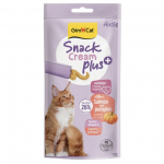 GimCat Snack Cream Plus Senior Salmon with Pumpkin 6x15 g | 4002064422572