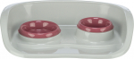 Trixie Dinner Set 0.25l*9cm and 0.3l*11cm/ 46*11*30cm, Baro&scaron;anas komplekts kaķiem | 4011905024721