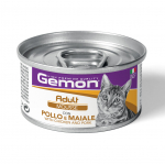 Gemon Cat Adult Mousse with Chicken and Pork 85 g | 8009470301022