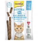 GimCat Sticks with Salmon and Cod 20 g | 4002064400174
