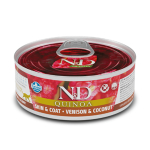 Farmina N&D Cat Quinoa Adult Venison & Coconut 80 g | 8606014102185