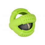 Flamingo dog toy Dina With ball Green Dark grey 11cm | 5400585072839