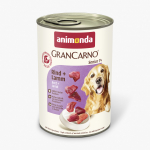 Animonda GranCarno Dog Senior veiseliha, lambaliha 400 g | 4017721827379