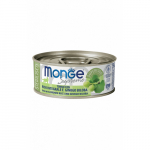 Monge Cat Supreme Sterilised Tuna Flakes with Brown Rice and Ginkgo Biloba 80 g | 8009470007870