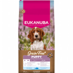 Eukanuba Dog Puppy & Junior Small & Medium Grain Free Ocean Fish 12 kg | 8710255206646