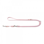Hunter Leather leash Round&Soft Petit 6/200 pink | 4016739430434