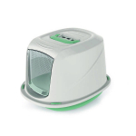 Closed cat toilet Galaxy Deluxe 45x36x31,5 cm, various colors | 8016040105867