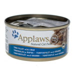 Applaws Tuna Fillet with Crab 70g | 5060333434755