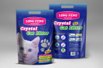 Silica gel cat litter Long Feng Lavander 10l - silikona smiltis | 10767  | 4751008285406