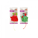 Flamingo Cat toy CHRISTMAS PLUSH FLIP MOUSE 10CM | 9165  | 5400585079326