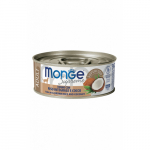 Monge Cat Supreme Adult Tuna Flakes with Brown Rice and Coconut 80 g | 8009470007856