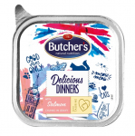 Butchers Cat Delicious Dinners Chunks in Gravy with Salmon 100 g | 13036  | 5011792006960