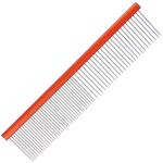 Groom Professional Spectrum Aluminium Comb Orange 19 cm