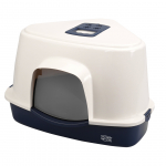 Closed cat corner toilet Jumbo 56x70x46 cm blue | 4047059131138