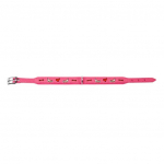 Karlie Flamingo ādas kakla siksna MONTENEGRO PINK 24mm, 35cm | 4754  | 4016598101520