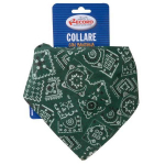 BANDANA NYLON COLLAR GREEN 1,9X40-55 CM | 8011391010822