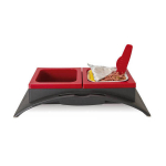 Pet bowl cm. 33 x 17 x 7,5h, different colors | 4444  | 8016040100756