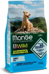 Monge Dog BWild Grain Free Mini Adult Anchovies with Potatoes and Peas 2,5 kg | 8009470004725