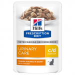 Hills Prescription Diet Cat C/D Urinary Care with Chicken 12x85 g | 052742118819