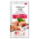 Natural Kitty Cat Creamy Treats Tuna, Salmon and Cranberry 48 g | 4712937602429