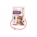 Flamingo LED cat collar VISIO roza 35cm | 5400585012224