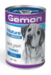 Gemon Dog All Breeds Mature Pate Light with Tuna 400 g | 8009470387842
