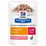 Hills Prescription Diet Cat C/D Urinary Care Stress with Salmon 12x85 g | 052742286303
