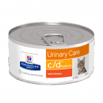 Hills Prescription Diet Cat C/D Urinary Care with Chicken 156 g | 052742945101