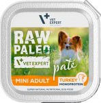 Raw Paleo Dog Mini Adult Turkey 150 g | 5902414207929