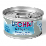 LeChat Natural Tuna Flakes with Anchovies 80 g | 8009470006644