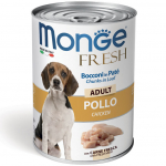 Monge Dog Fresh Adult Chunks in Loaf with Chicken 400 g | 8009470014472