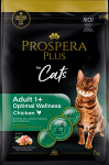 Prospera Plus Cat Adult 1+ Optimal Wellness Chicken 7 kg | 8595681846389