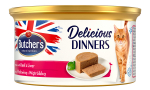 Butchers Cat Delicious Dinners Mousse with Beef & Liver 85 g | 5011792001668